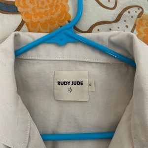 Rudy Jude colorblock chore coat